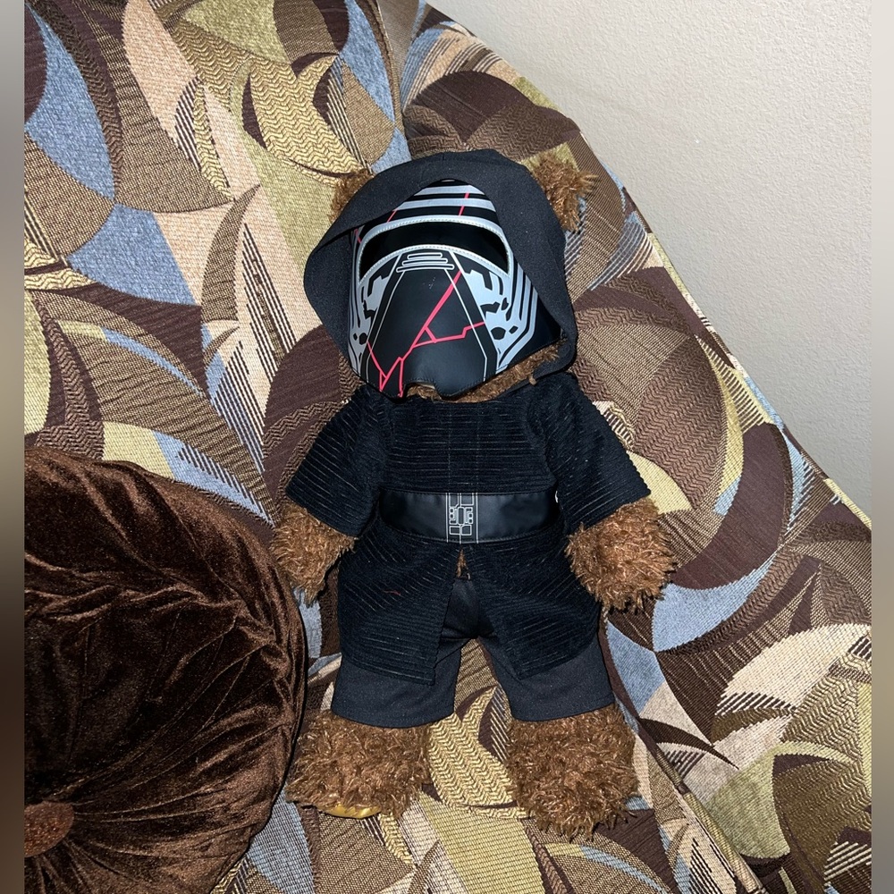 Build-A-Bear Star Wars Kylo Ren plush stuffed animal action Disney